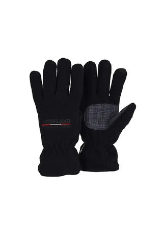 GUANTES NORTHLAND UNISEX MICROFLEECE BASE GLOVES 02-062011 NEGRO