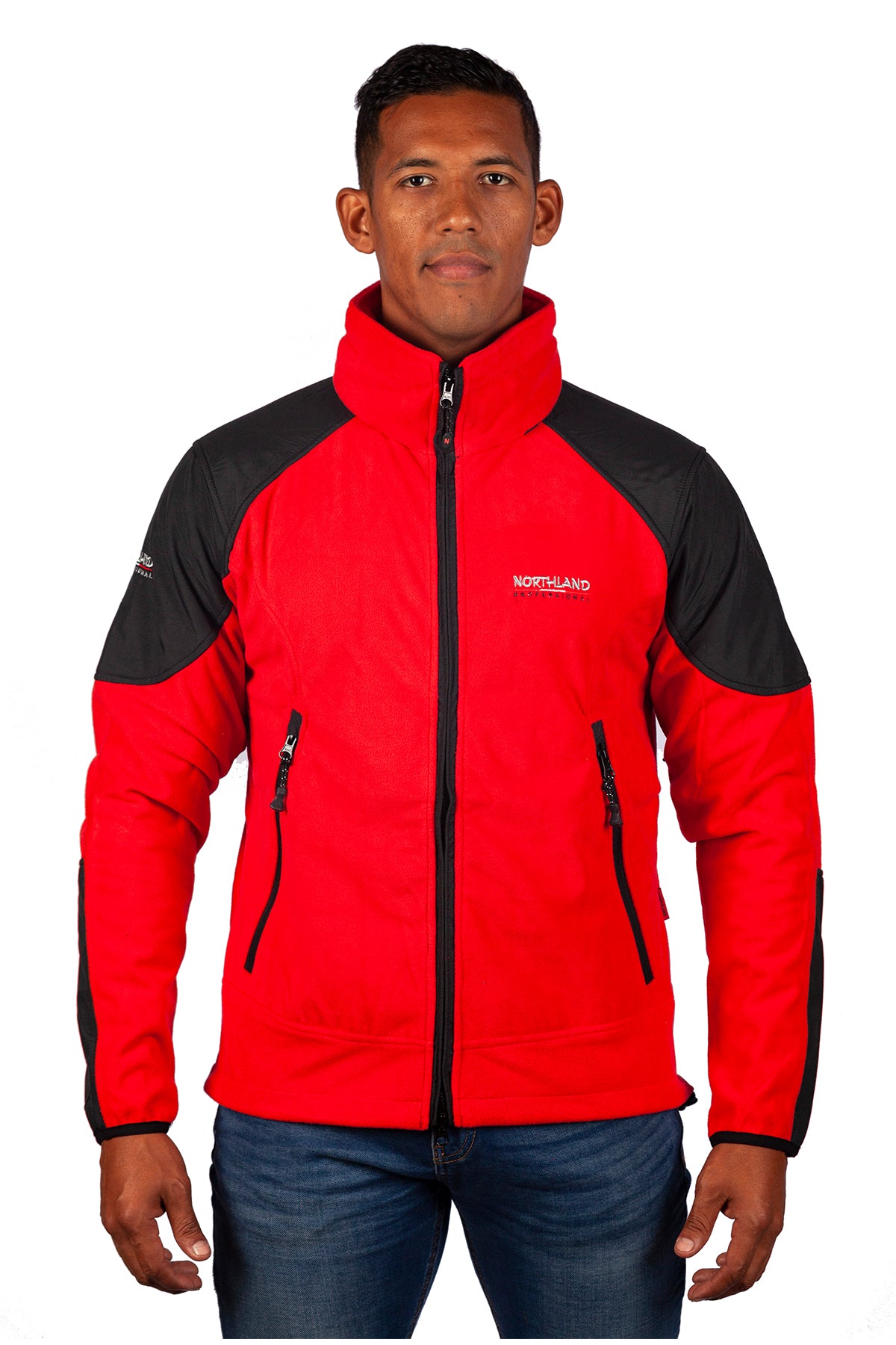 CHAQUETA HOMBRE NORTHLAND GRAVITY XT STORMSTOP FLC RED 02-000731