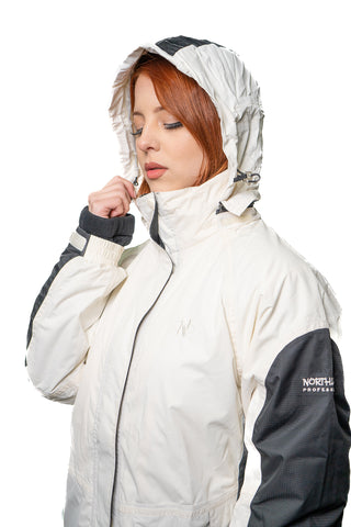 PARKA MUJER 3 EN 1 NORTHLAND MERIBEL COMBI IVORY BLACK 02-009253