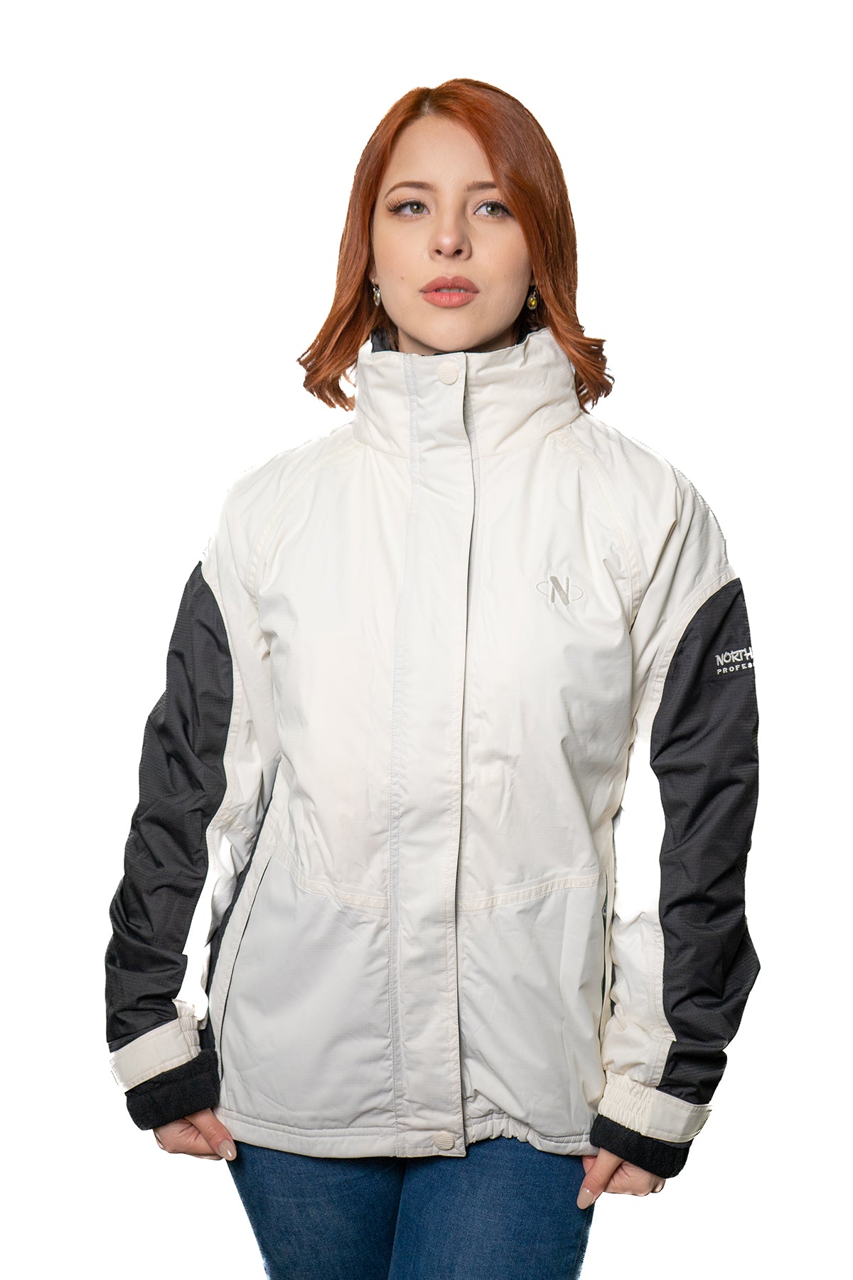 PARKA MUJER 3 EN 1 NORTHLAND MERIBEL COMBI IVORY BLACK 02-009253