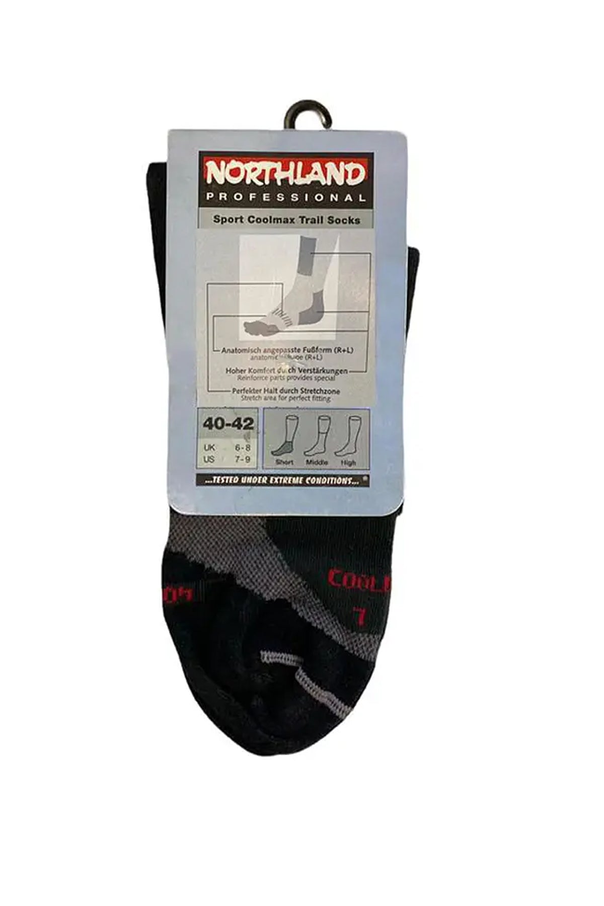 CALCETINES NORTHLAND COOLMAX TRAIL SOCKS 02-016920