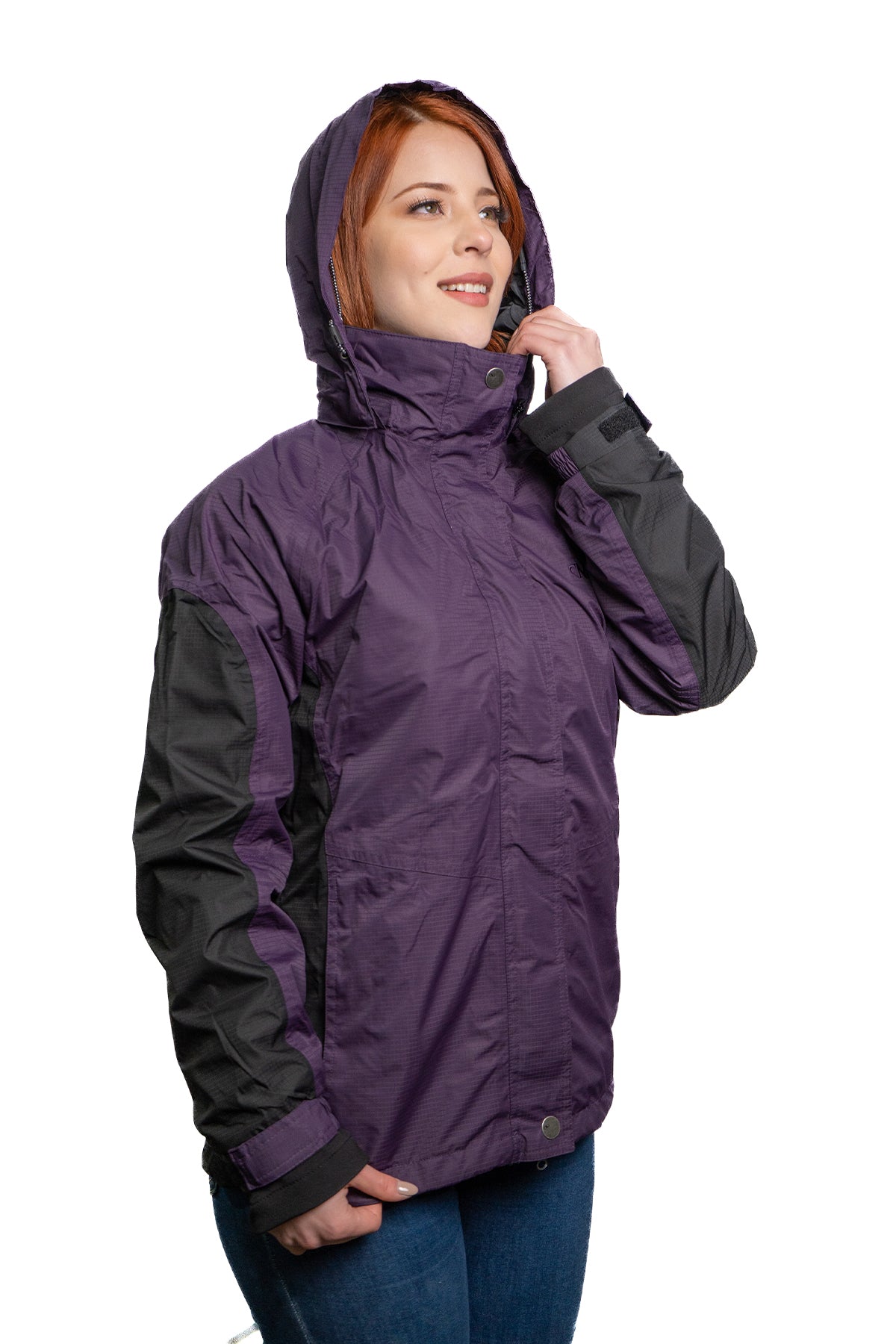 PARKA MUJER 3 EN 1 NORTHLAND EXO MERIBEL COMBI PLUM BLACK 02-0226273