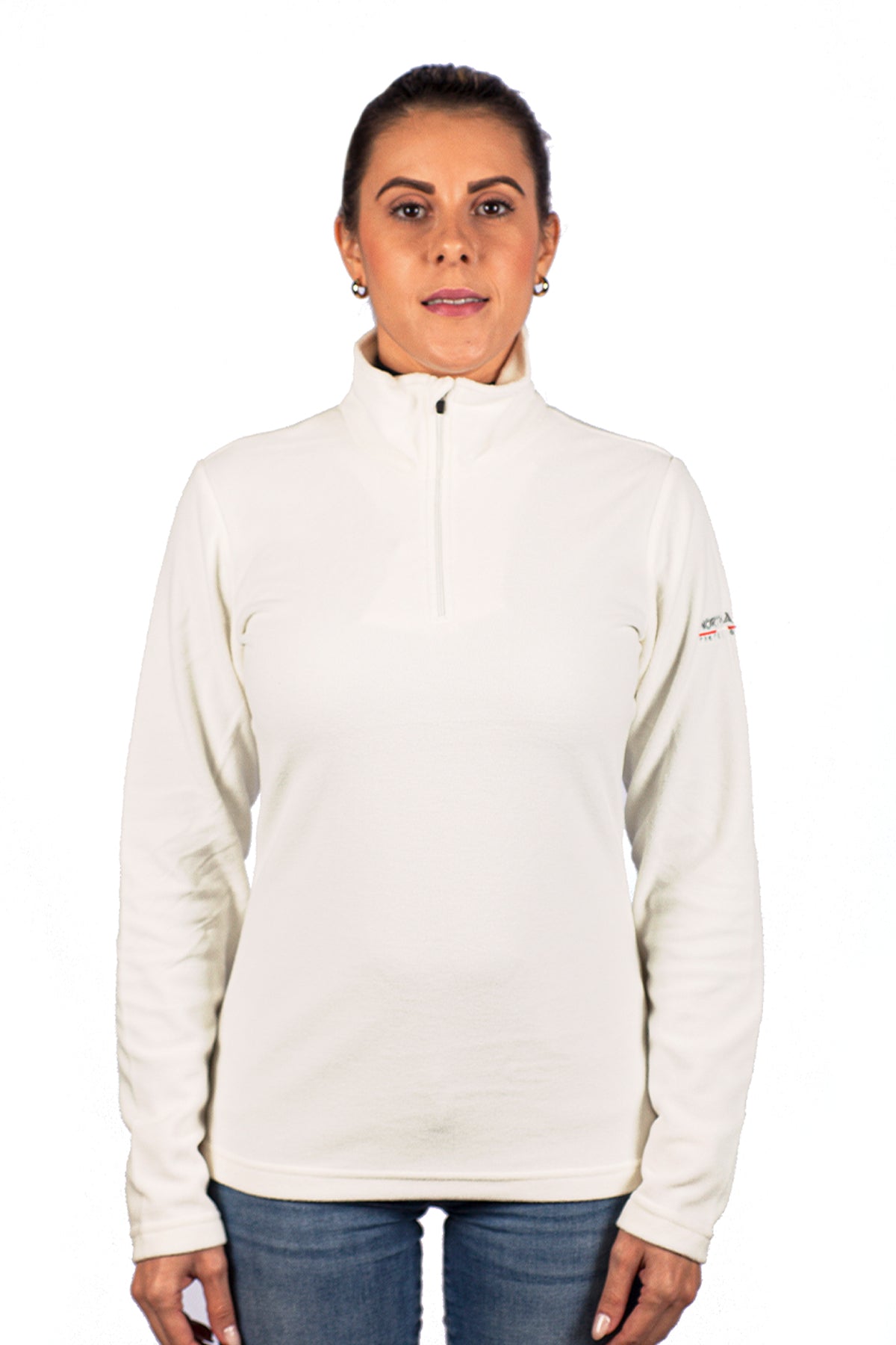 POLERON MUJER NORTHLAND SKI ROLLI MICROPOLAR CAS IVORY 02-0234026