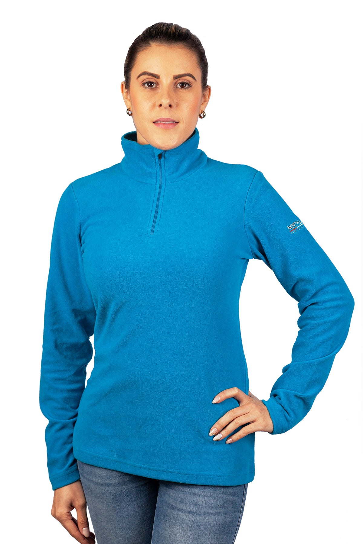 POLERON MUJER NORTHLAND POLAR SKI ROLLI C7 BL TURQUESA 02-0234047