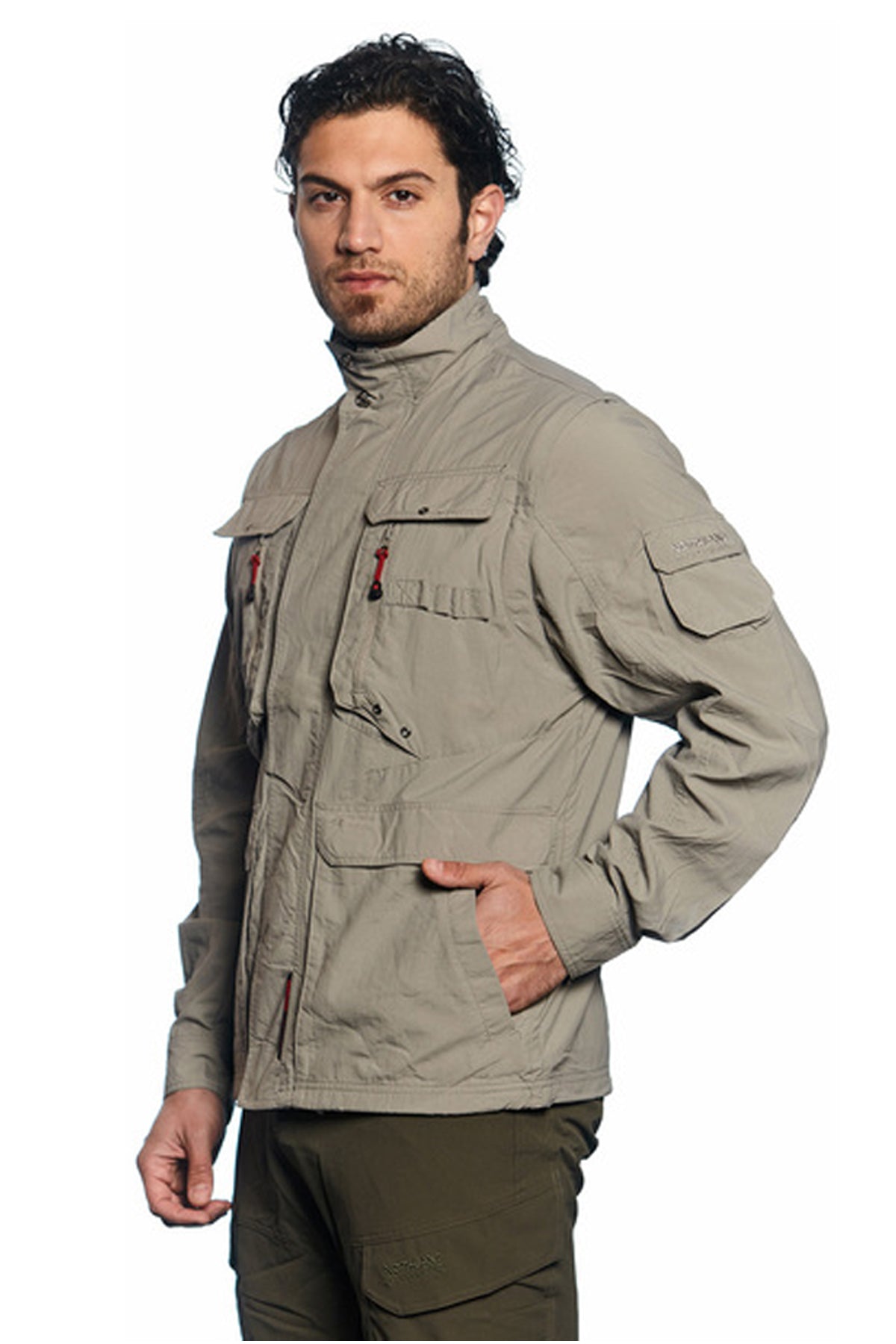 CHAQUETA HOMBRE NORTHLAND PRO DRY TRAIL TAUPE 02-026088