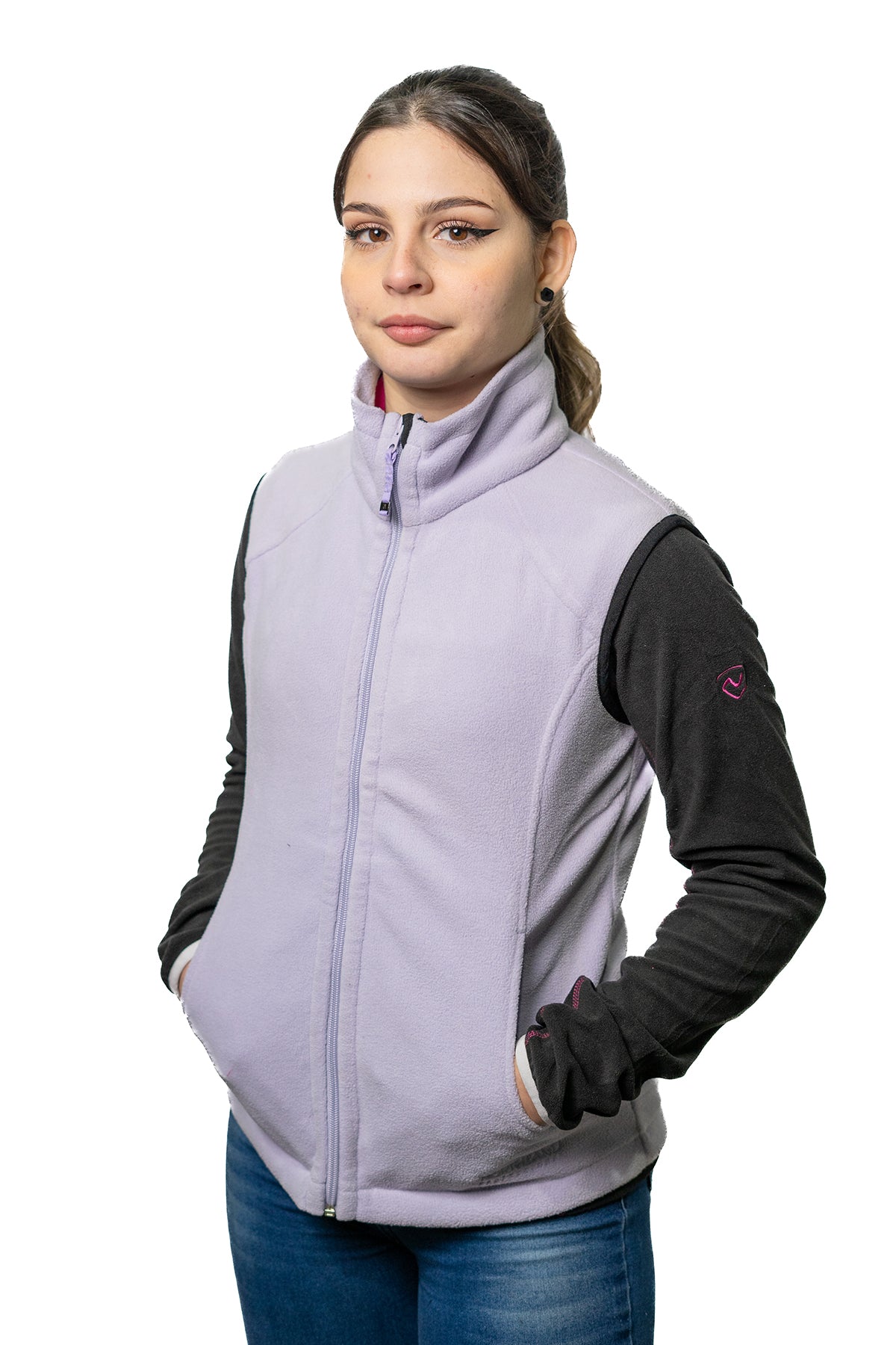 CHAQUETA SIN MANGA MUJER NORTHLAND CAS RAMONA FLEECE MISTIC LILA 02-0292659