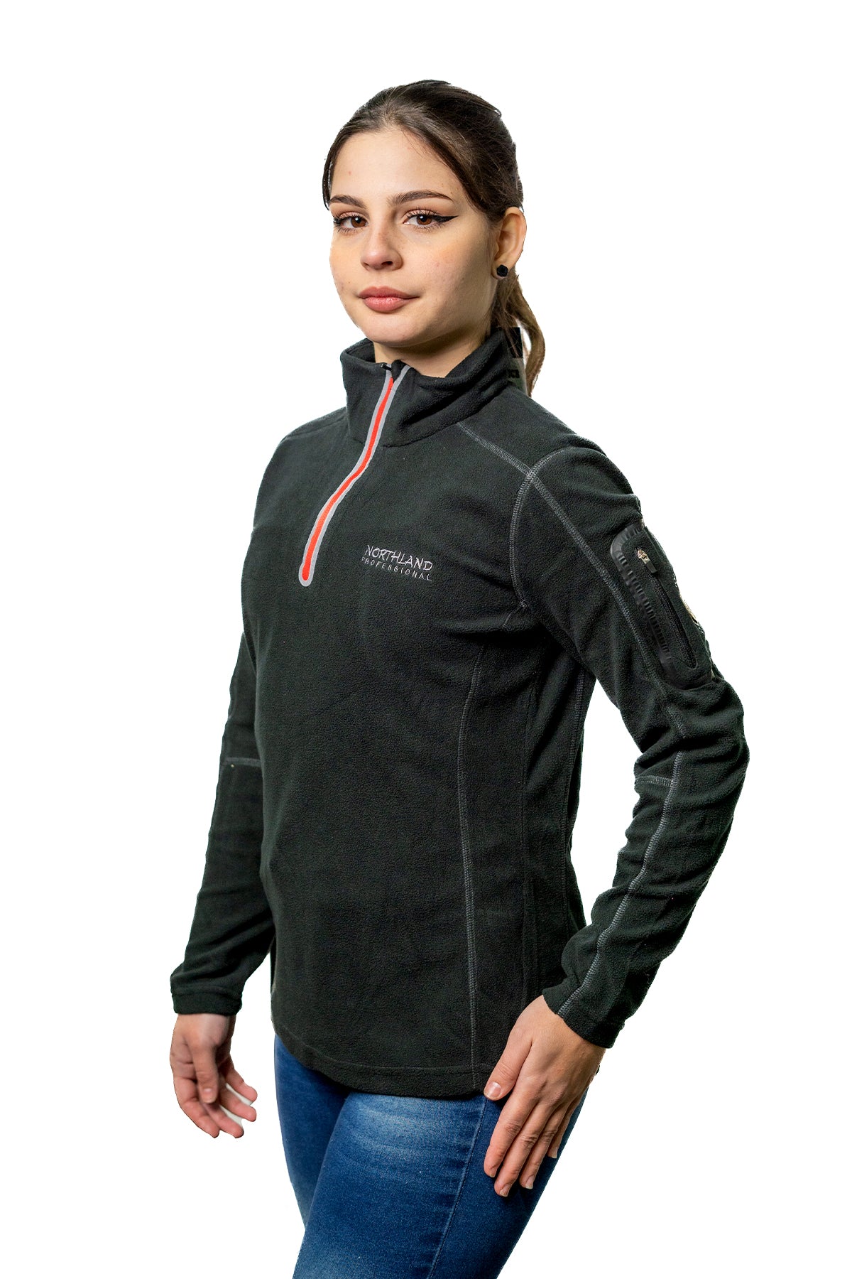 POLERON MUJER NORTHLAND POLAR PRO SKI BLACK 02-030311