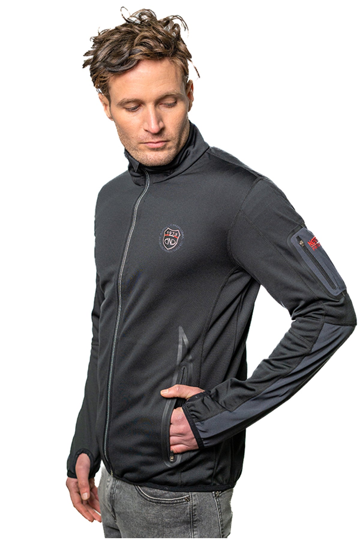 CHAQUETA DEPORTIVA HOMBRE NORTHLAND FIELDSENSOR XT NEGRO 02-037591