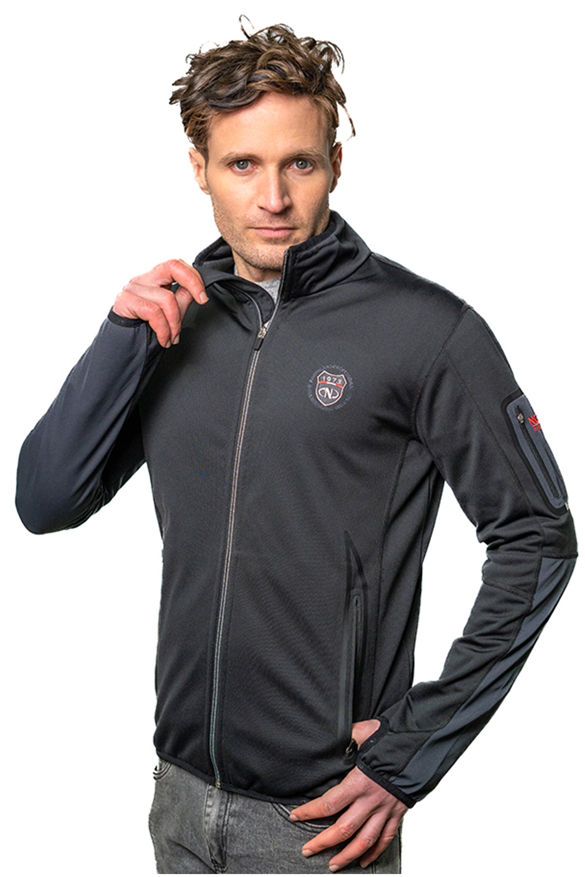 CHAQUETA DEPORTIVA HOMBRE NORTHLAND FIELDSENSOR XT NEGRO 02-037591