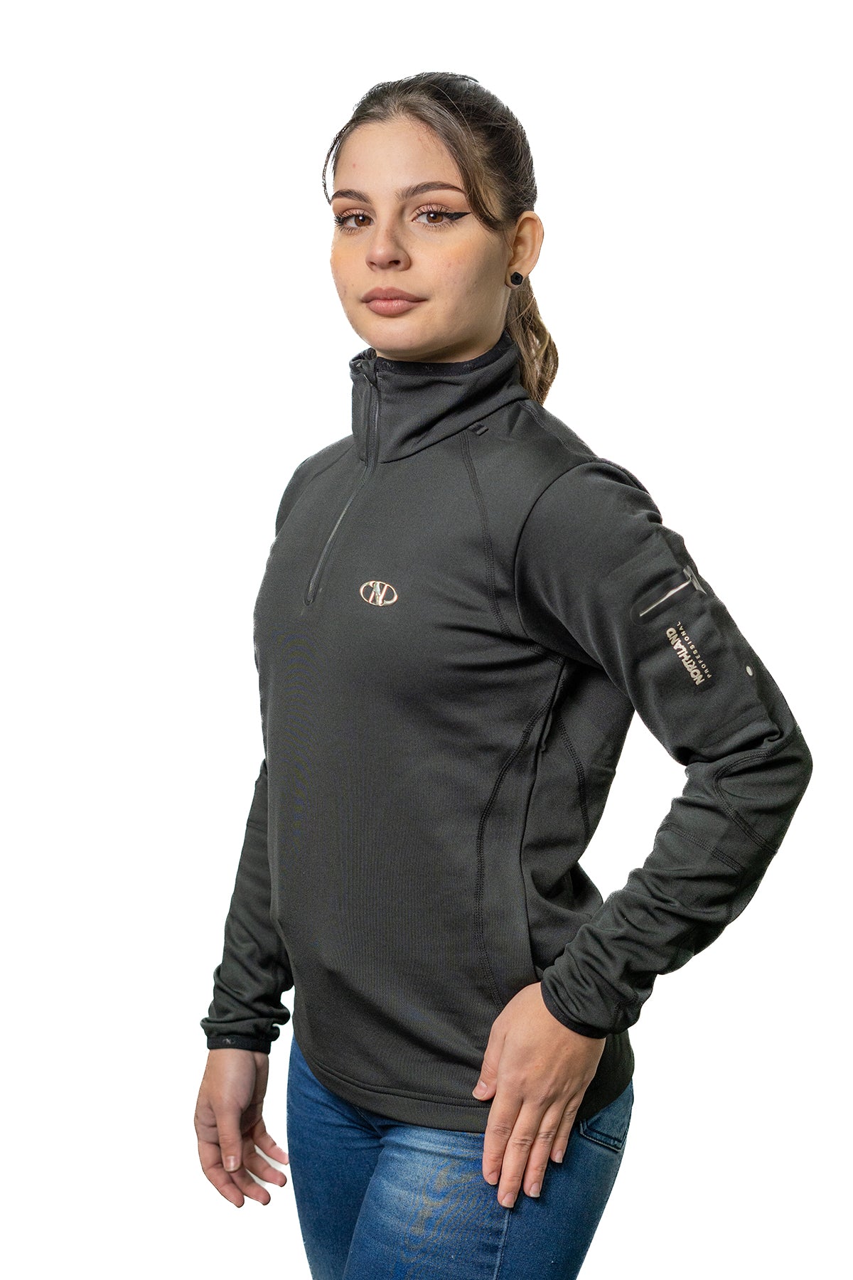 POLERON DEPORTIVO MUJER NORTHLAND FIELDSENSOR ROLLI BLACK 02-037801