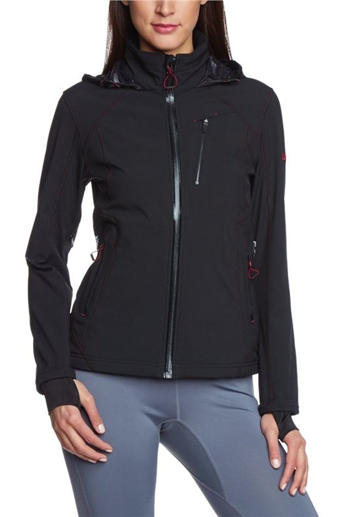 CHAQUETA MUJER NORTHLAND SOFTSHELL LINA BLACK 02-044331