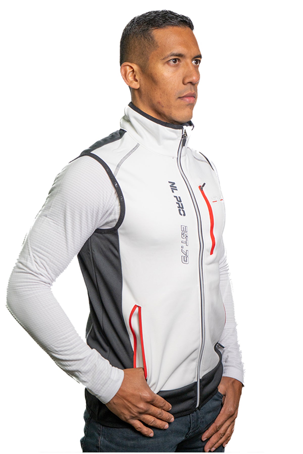 CHAQUETA SIN MANGA HOMBRE NORTHLAND PRO STR HAKON WHITE BLACK 02-0462516