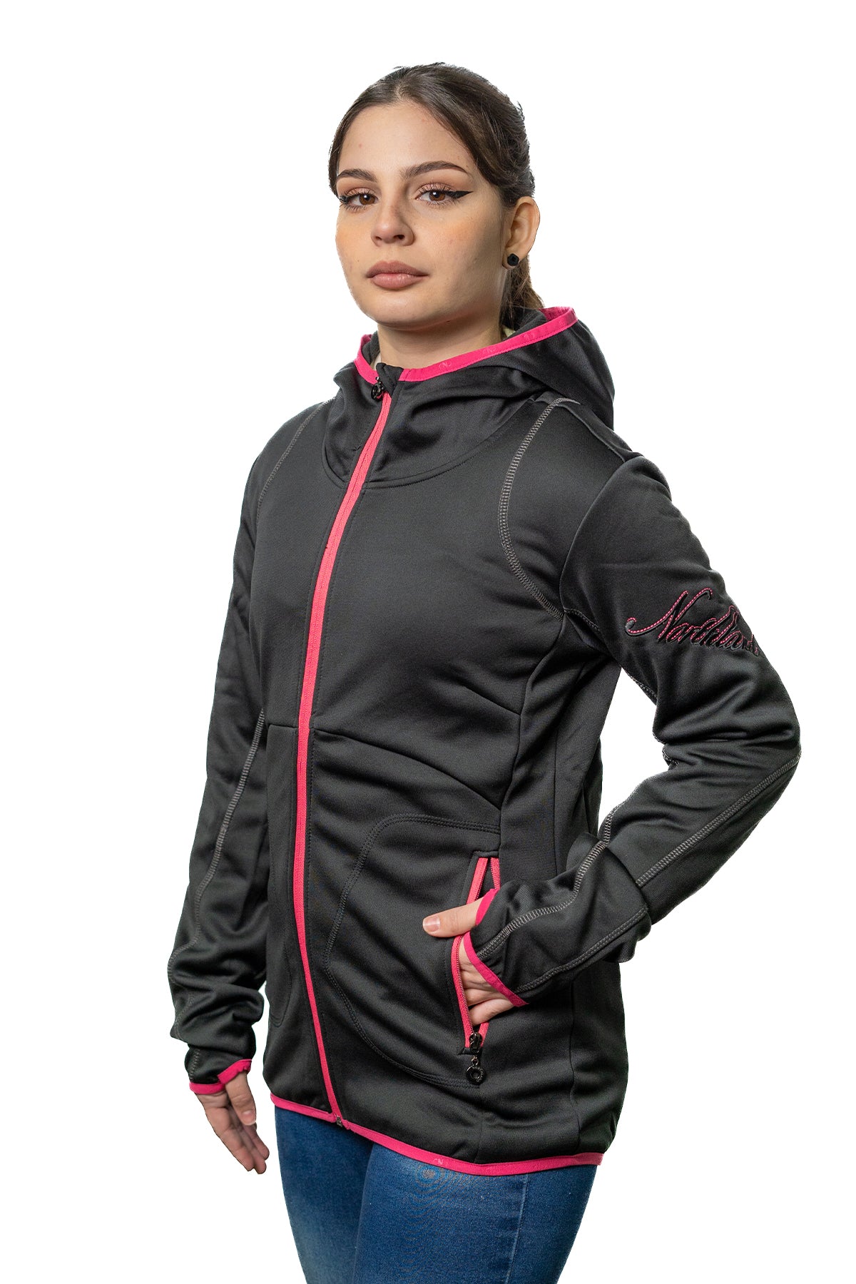 POLERON DEPORTIVO MUJER NORTHLAND PRO STR HOLLY BLACK 02-046271