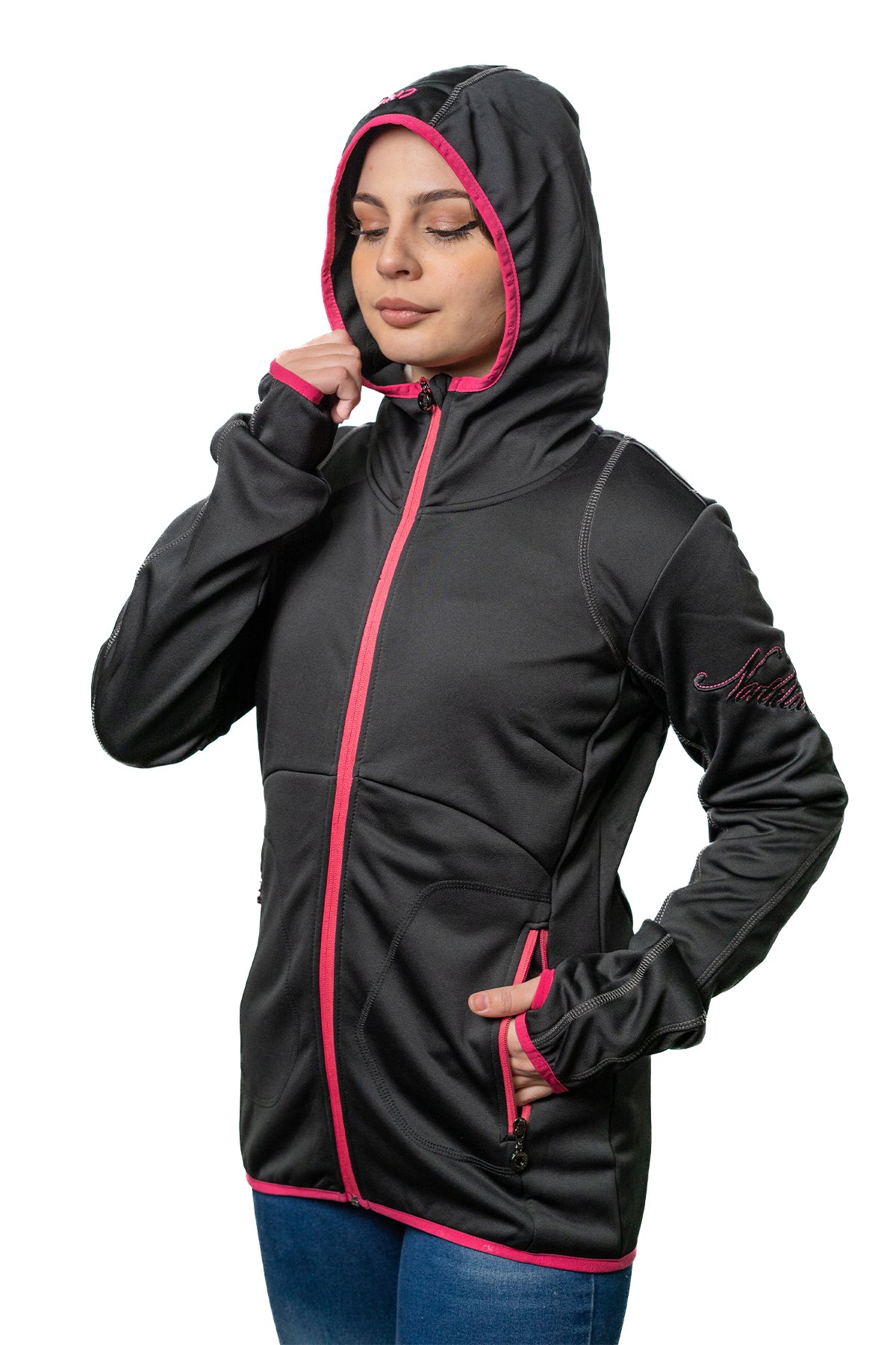 POLERON DEPORTIVO MUJER NORTHLAND PRO STR HOLLY BLACK 02-046271