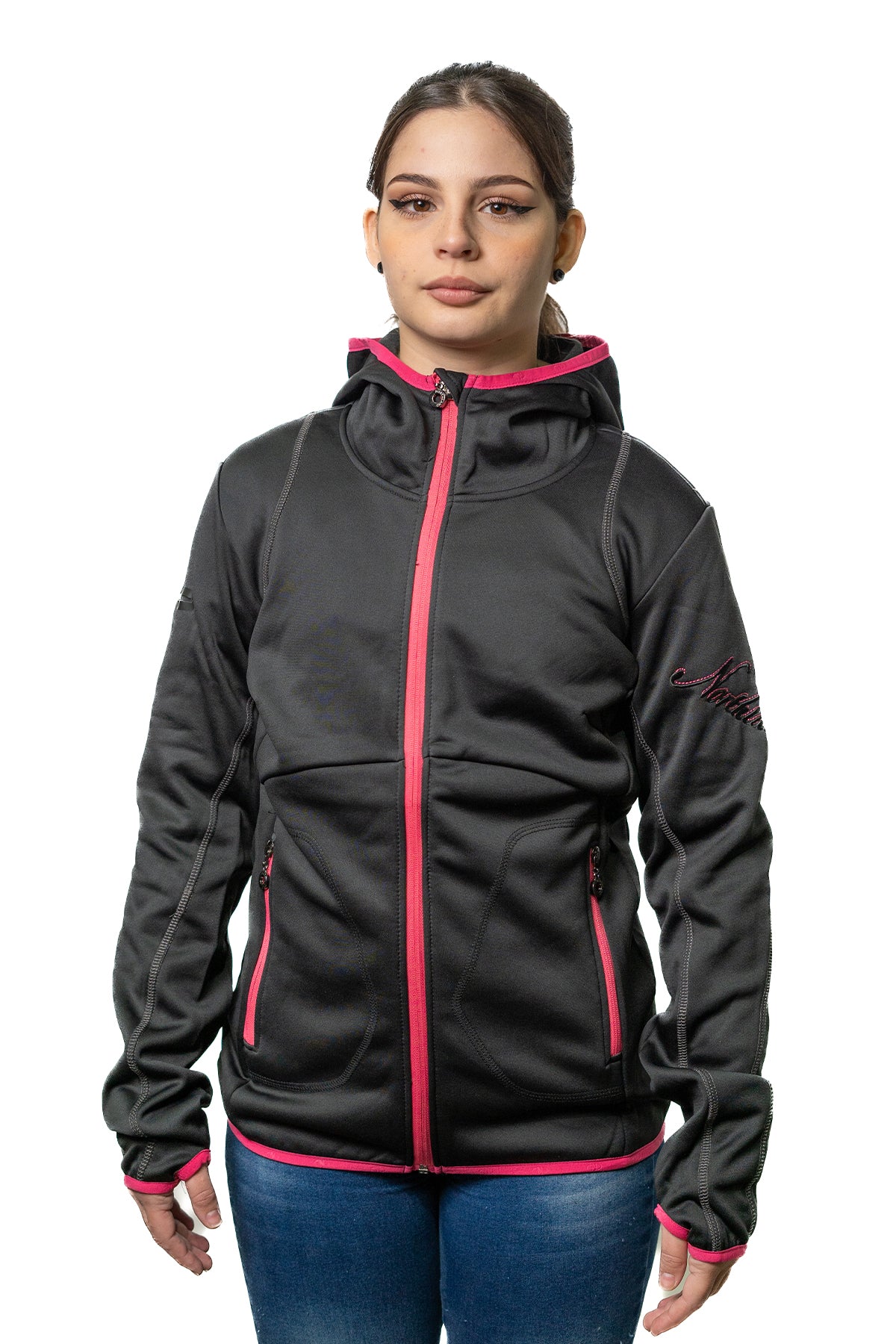 POLERON DEPORTIVO MUJER NORTHLAND PRO STR HOLLY BLACK 02-046271