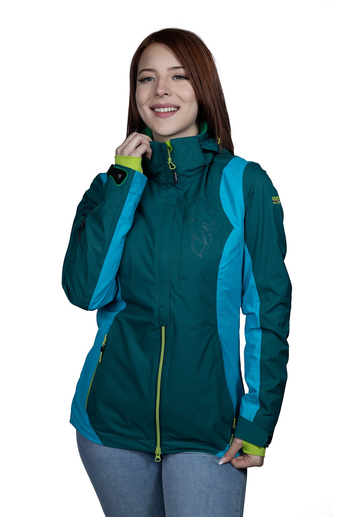 PARKA MUJER NORTHLAND EXO 10K ANNIE PETROL 02-0704056