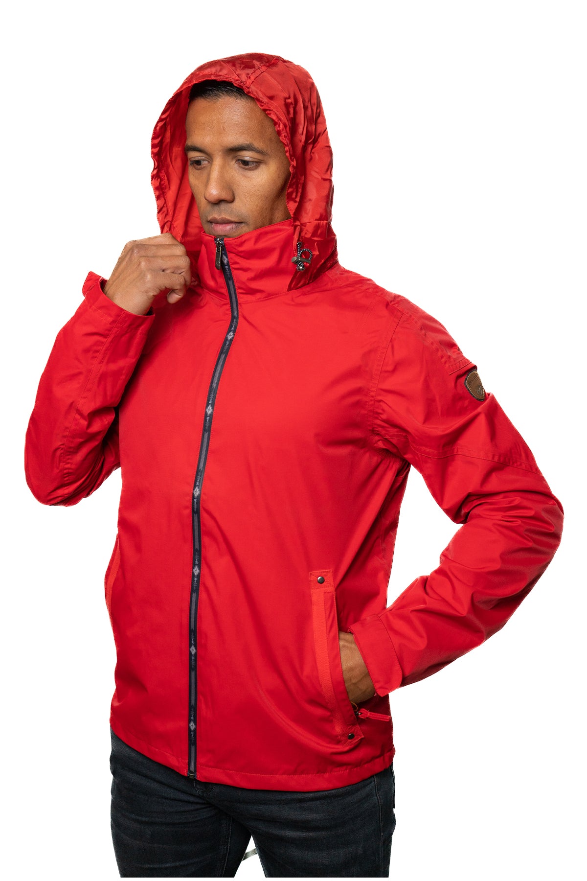 CHAQUETA HOMBRE NORTHLAND TAD IMPERMEABLE 5.000 RED 02-071272