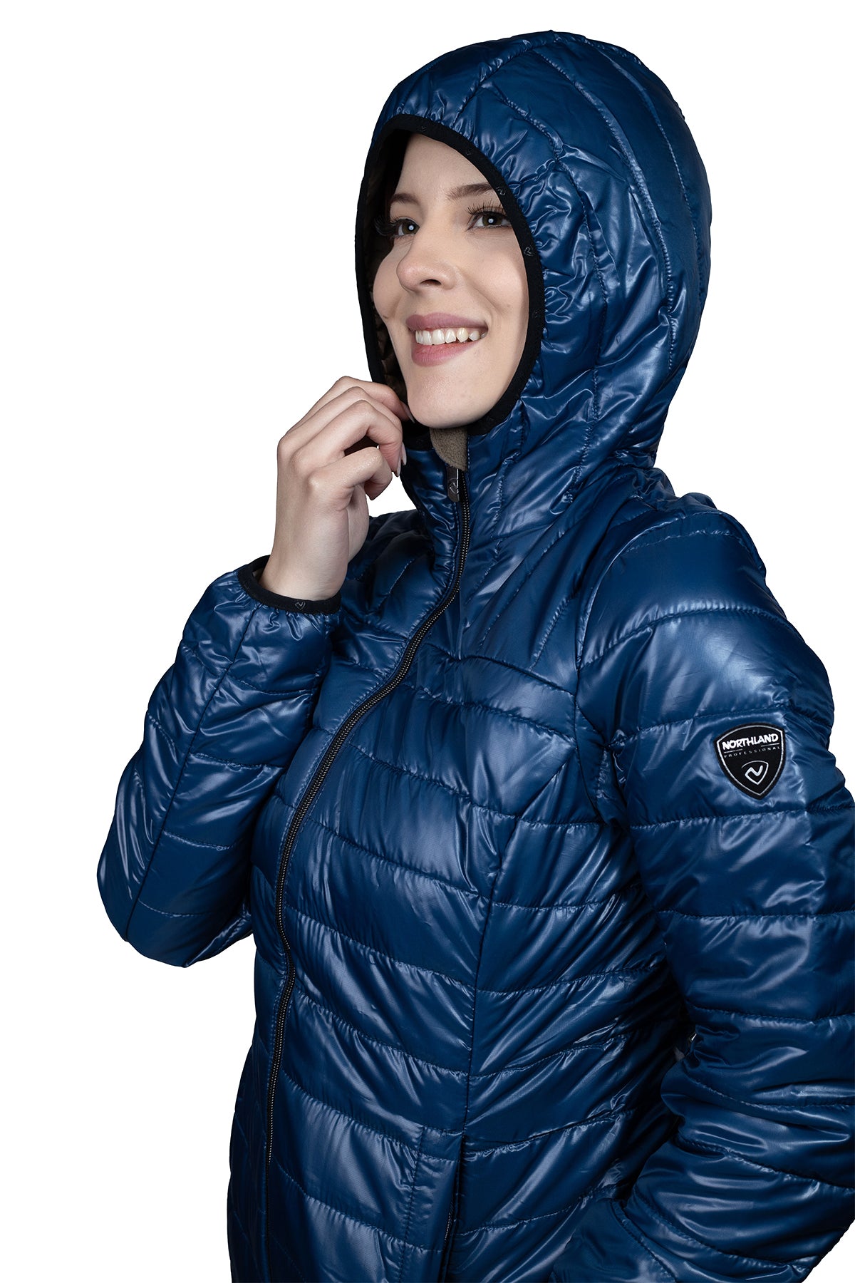 PARKA MUJER NORTHLAND ISA MICROLOFT GORRO MIDNIGHT BLUE 02-0735633