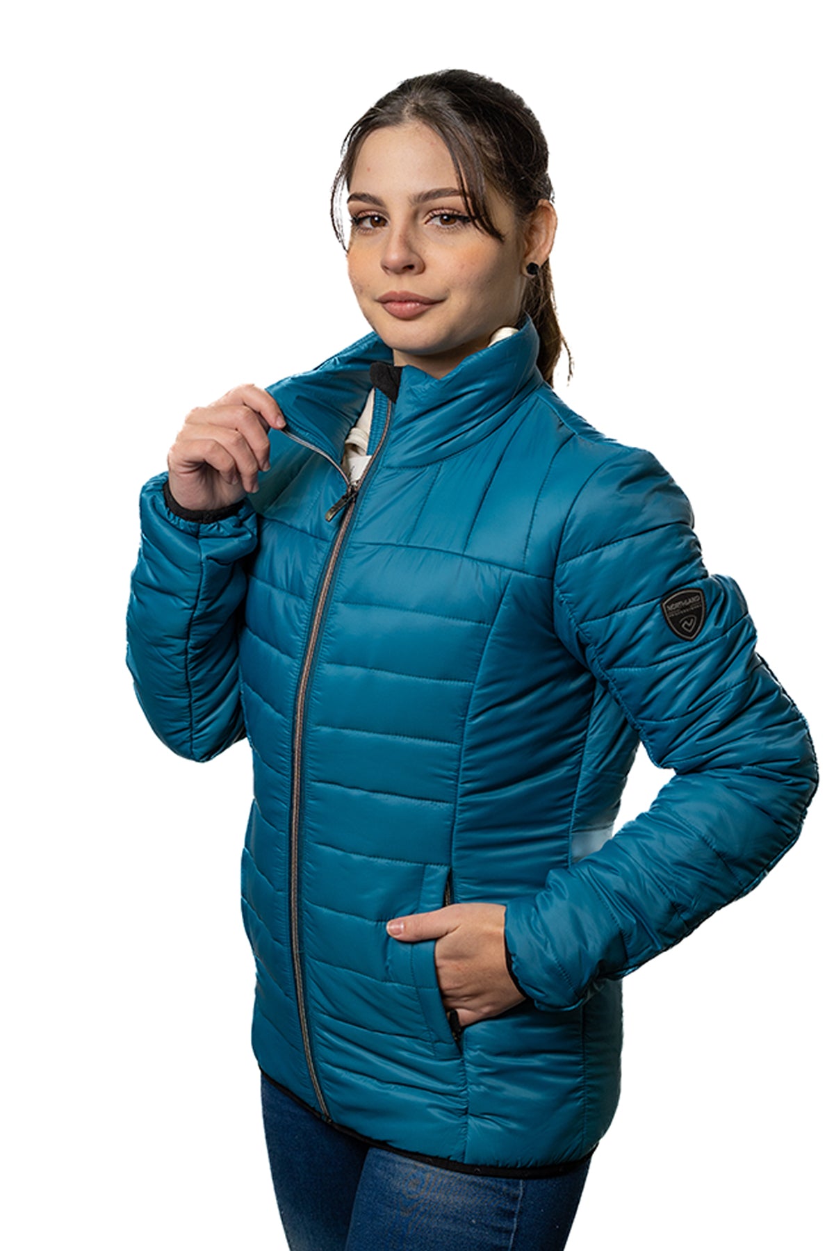 PARKA MUJER NORTHLAND ISA MICROLOFT PETROL 02-0735756