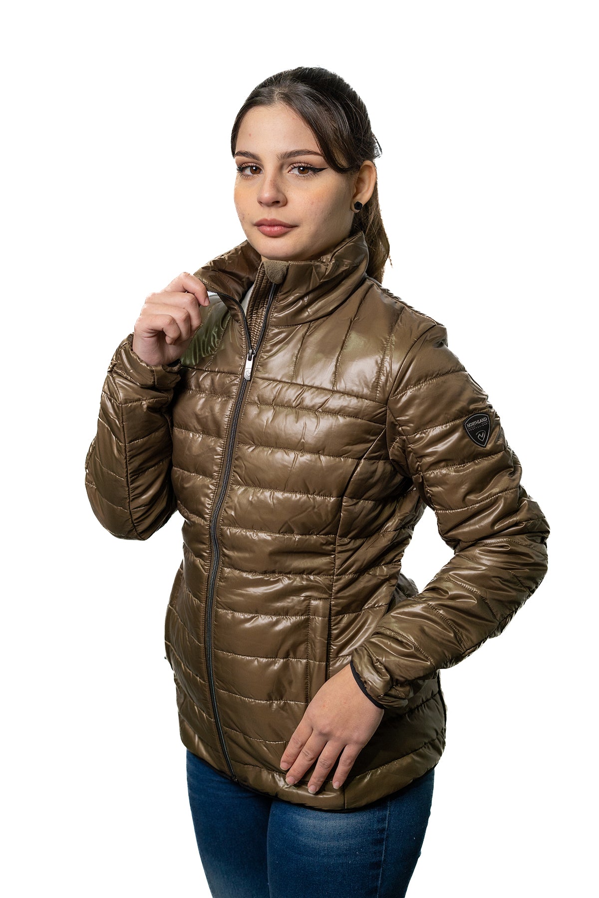 PARKA MUJER NORTHLAND ISA MICROLOFT NOUGAT 02-0735771