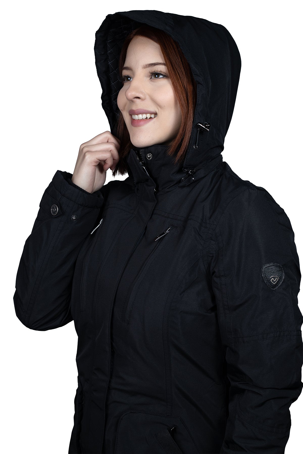 PARKA MUJER NORTHLAND EXO SPORT LUNA IMPERMEABLE 5.000 BLACK 02-074291