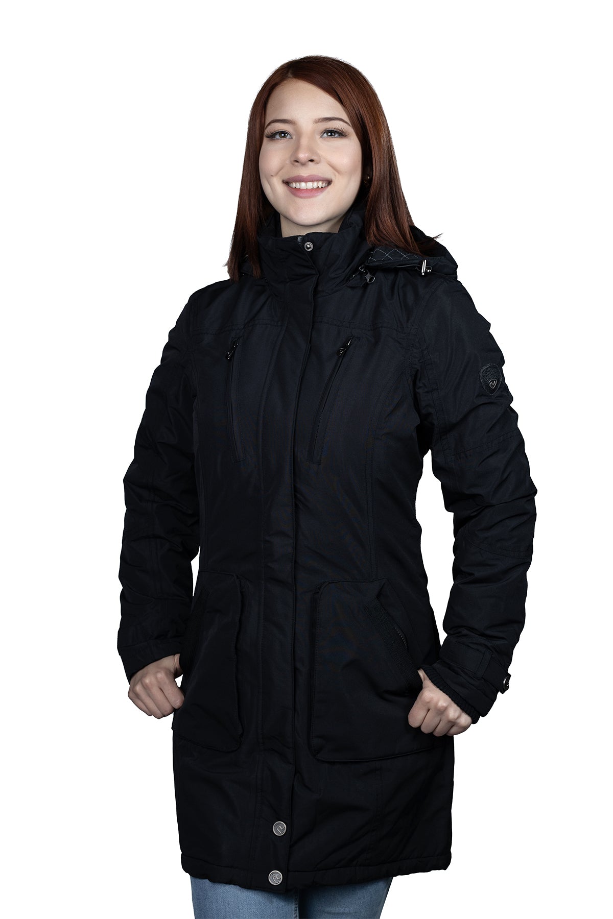 PARKA MUJER NORTHLAND EXO SPORT LUNA IMPERMEABLE 5.000 BLACK 02-074291