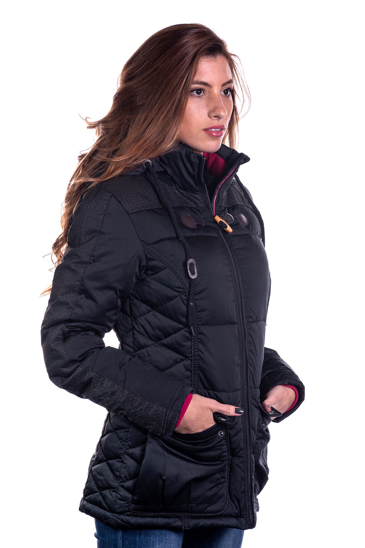 PARKA MUJER NORTHLAND ZILLI PLUMA 50/50 ANTHRAZIT 02-0744623