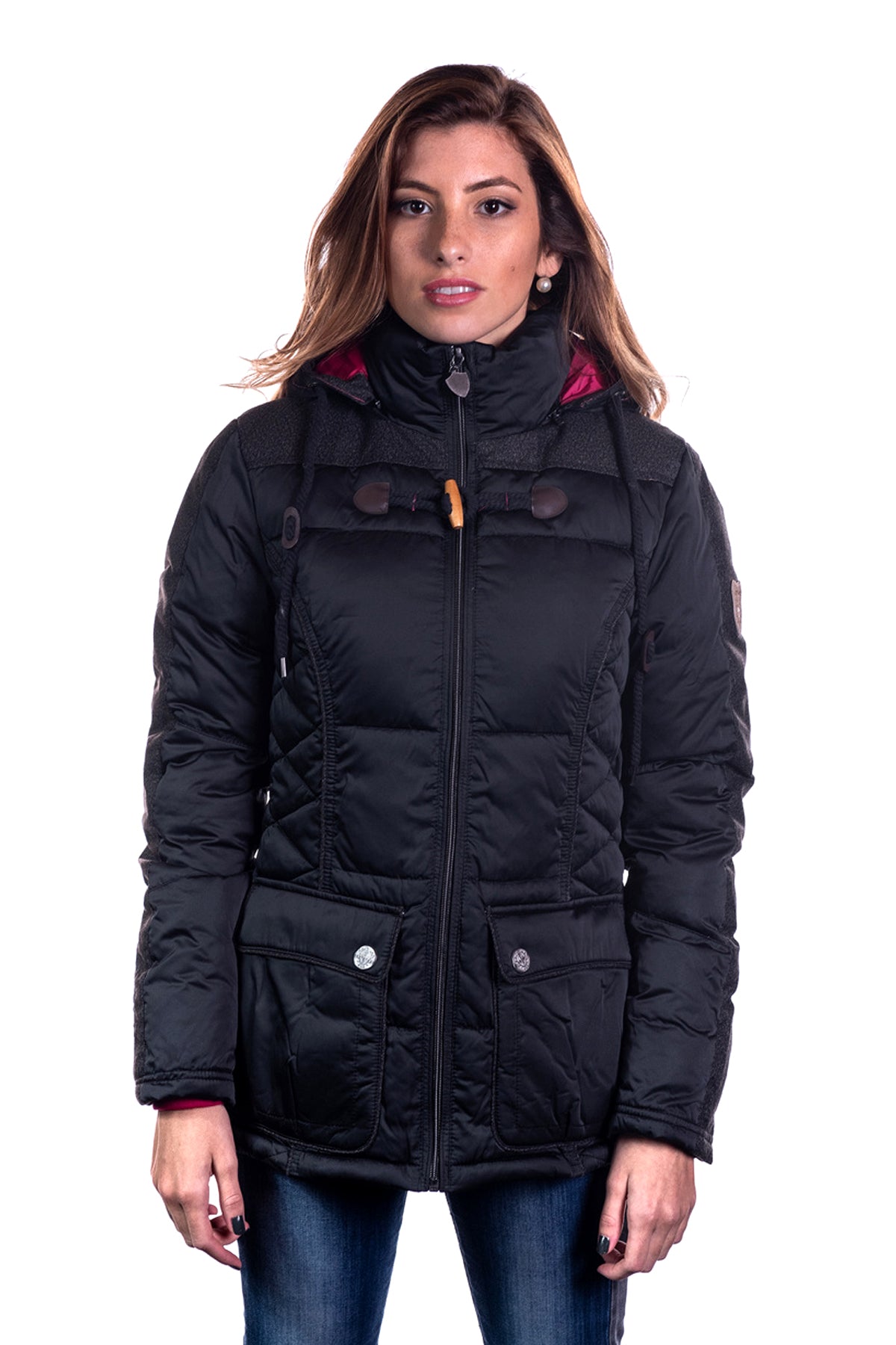 PARKA MUJER NORTHLAND ZILLI PLUMA 50/50 ANTHRAZIT 02-0744623