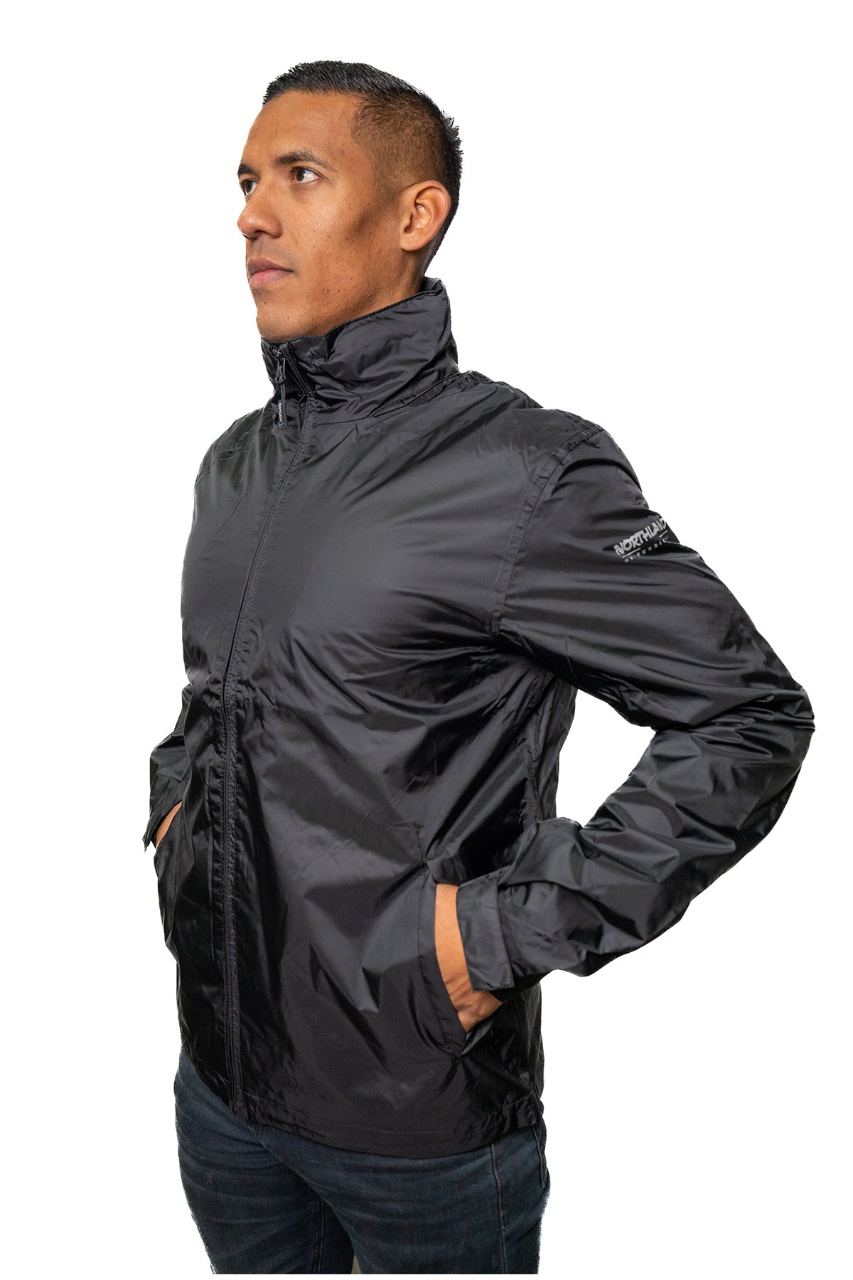 CHAQUETA HOMBRE NORTHLAND VALENTIN REGEN 2000 NEGRO 02-076551