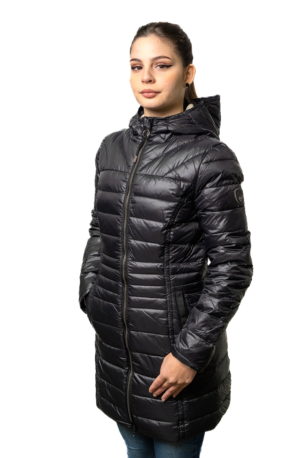PARKA MUJER NORTHLAND JULIANA PLUMA 90/10 BLACK 02-079701