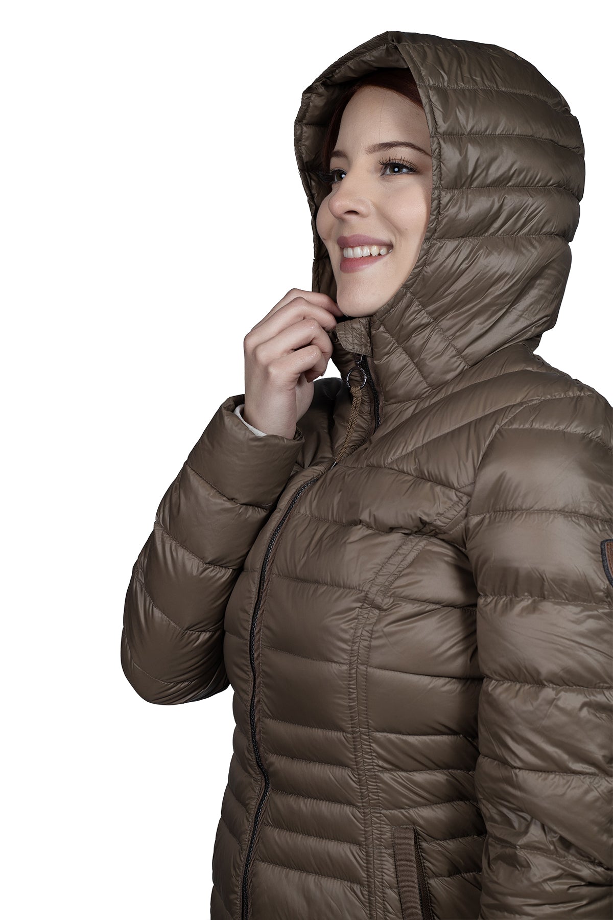 PARKA MUJER NORTHLAND JULIANA PLUMA 90/10 BROW 02-0797030