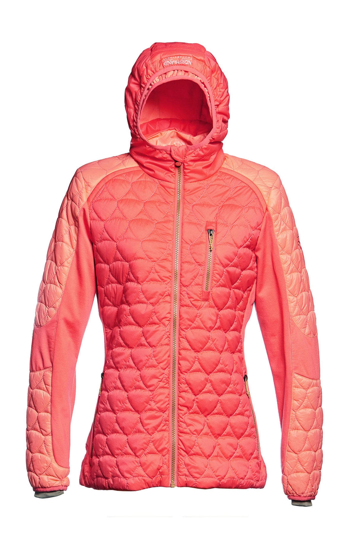 PARKA MUJER NORTHLAND SIENNA MICROLOFT HOT CORAL 02-080137