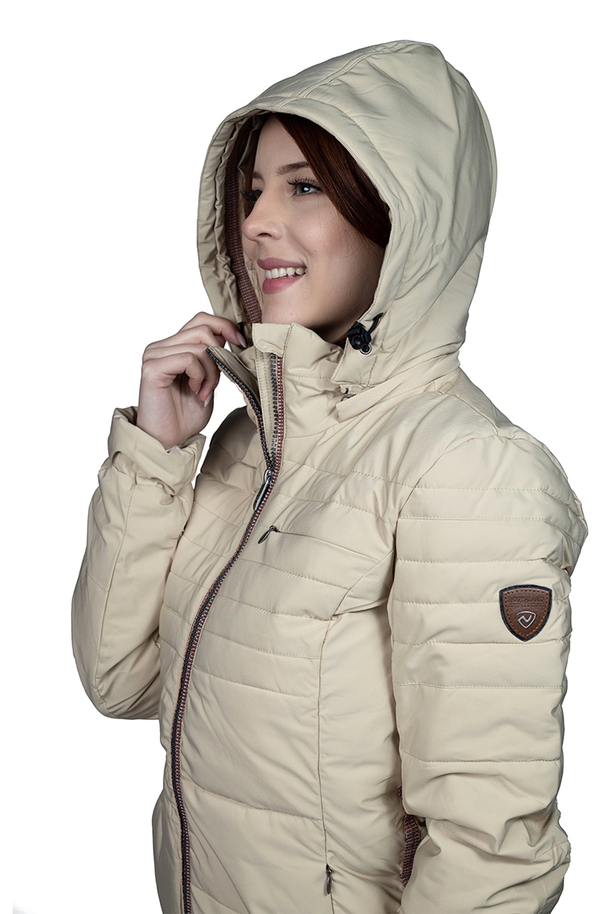 PARKA MUJER NORTHLAND IVANA TAUPE 02-080168