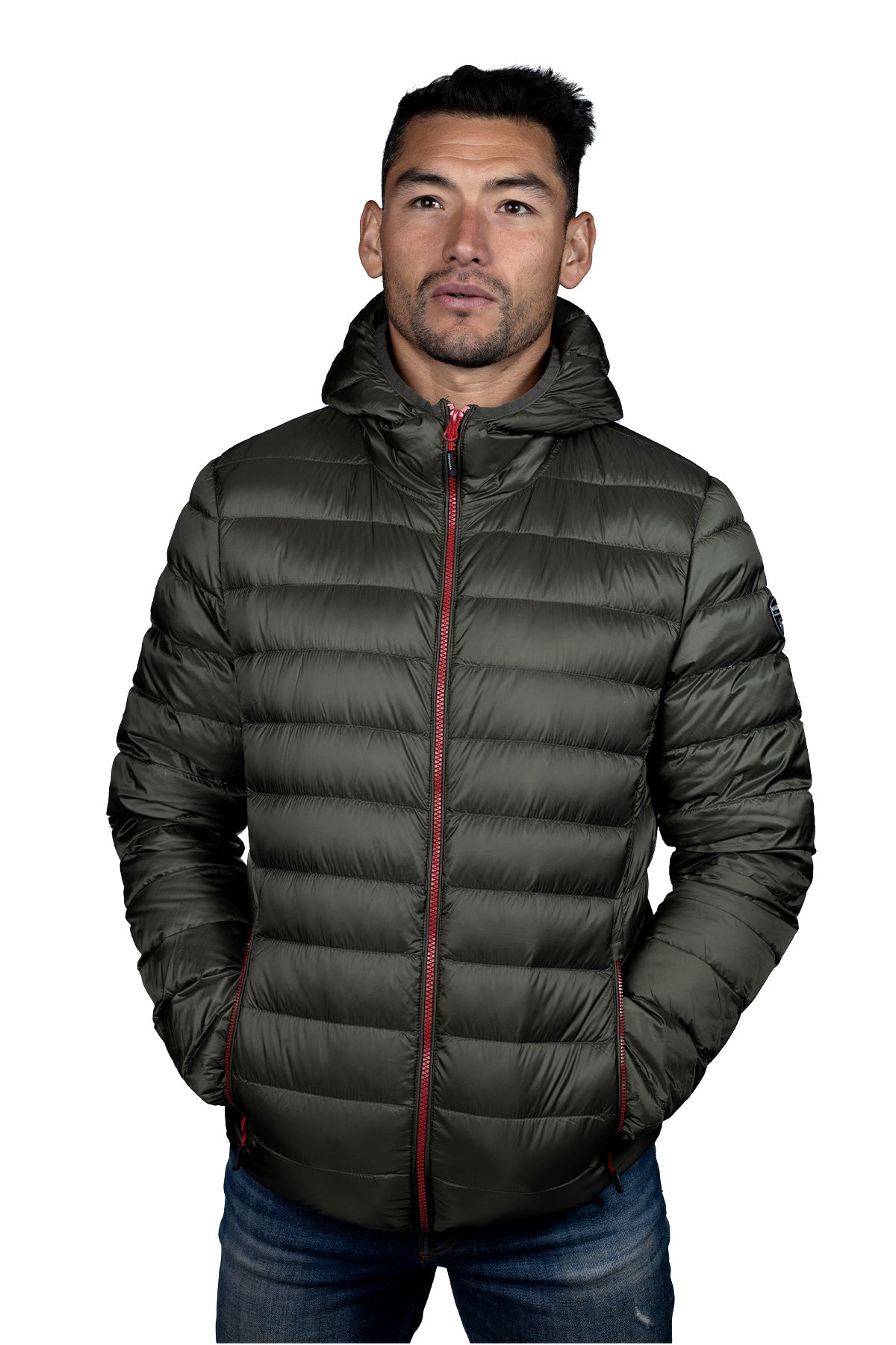 PARKA HOMBRE NORTHLAND LORIO PLUMA OLIVE 02-0817112