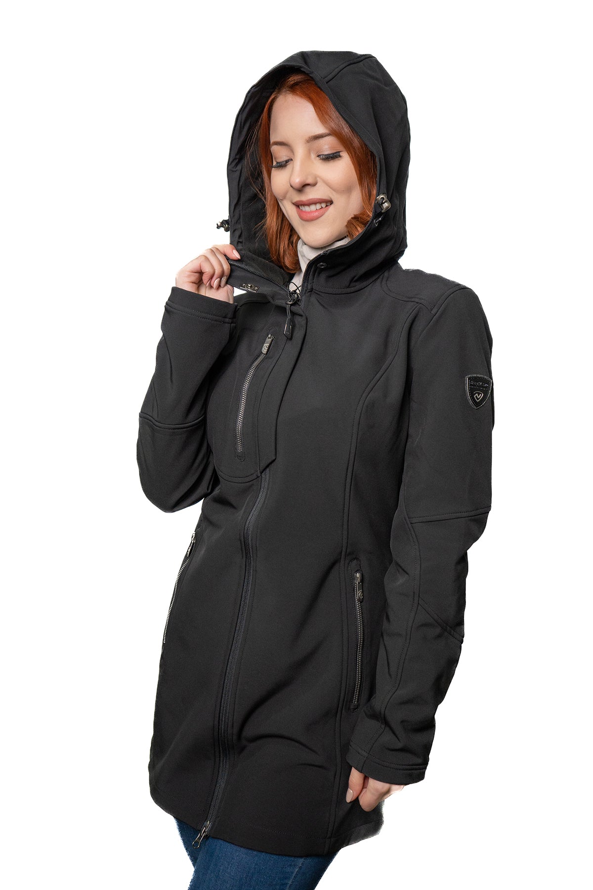 PARKA MUJER NORTHLAND SOFTSHELL BROKINA MANTEL BLACK 02-081781