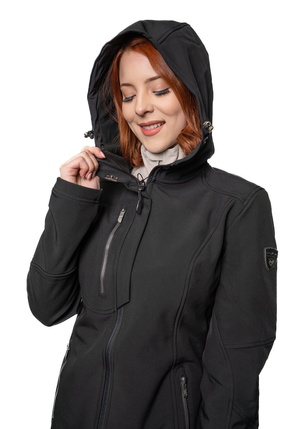 PARKA MUJER NORTHLAND SOFTSHELL BROKINA MANTEL BLACK 02-081781