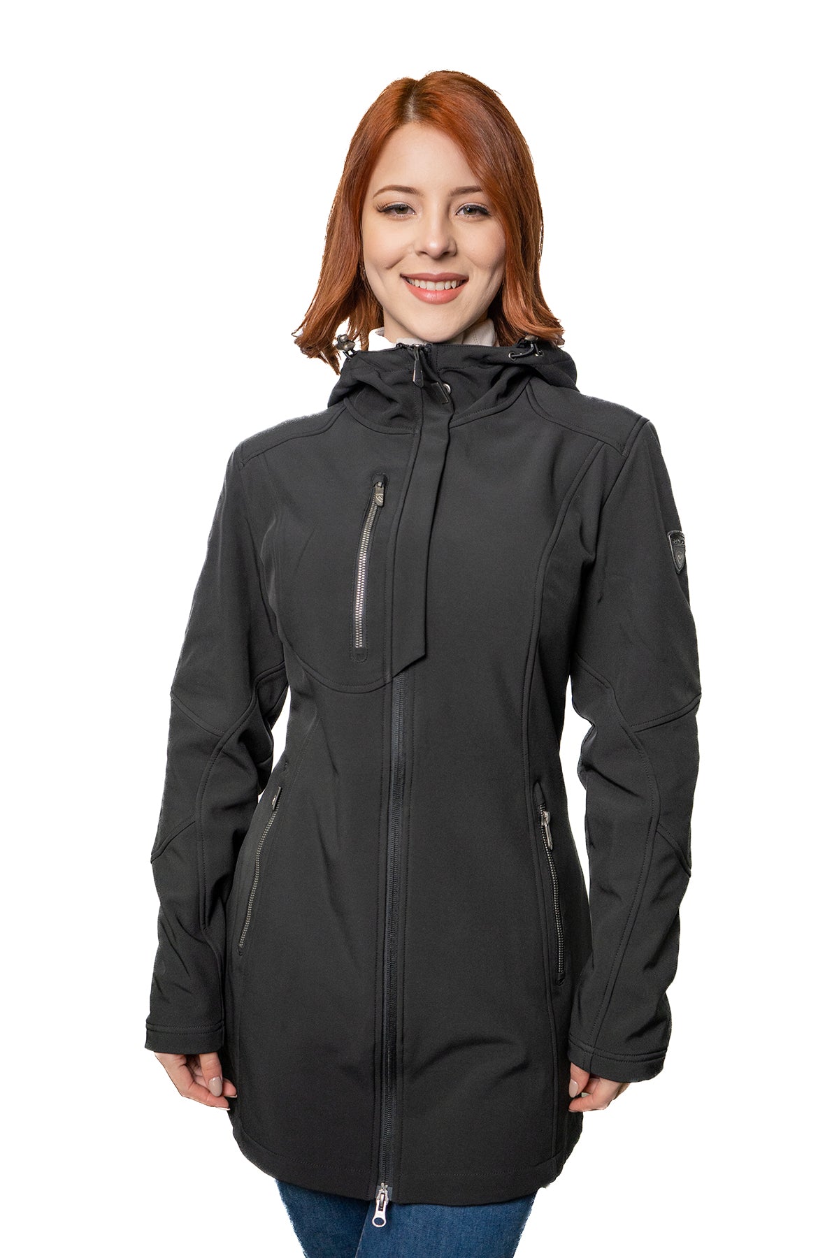 PARKA MUJER NORTHLAND SOFTSHELL BROKINA MANTEL BLACK 02-081781