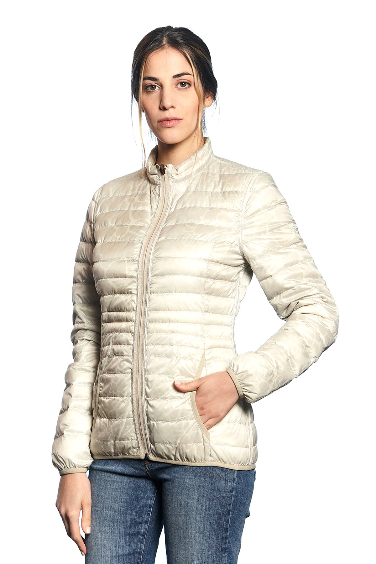 PARKA MUJER JULY PLUMA SAND NORTHLAND 02-0834768