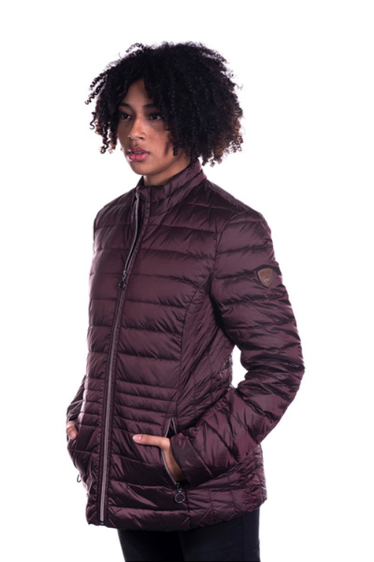 PARKA MUJER KIRA PLUMA NORTHLAND PORTWINE 02-0853376