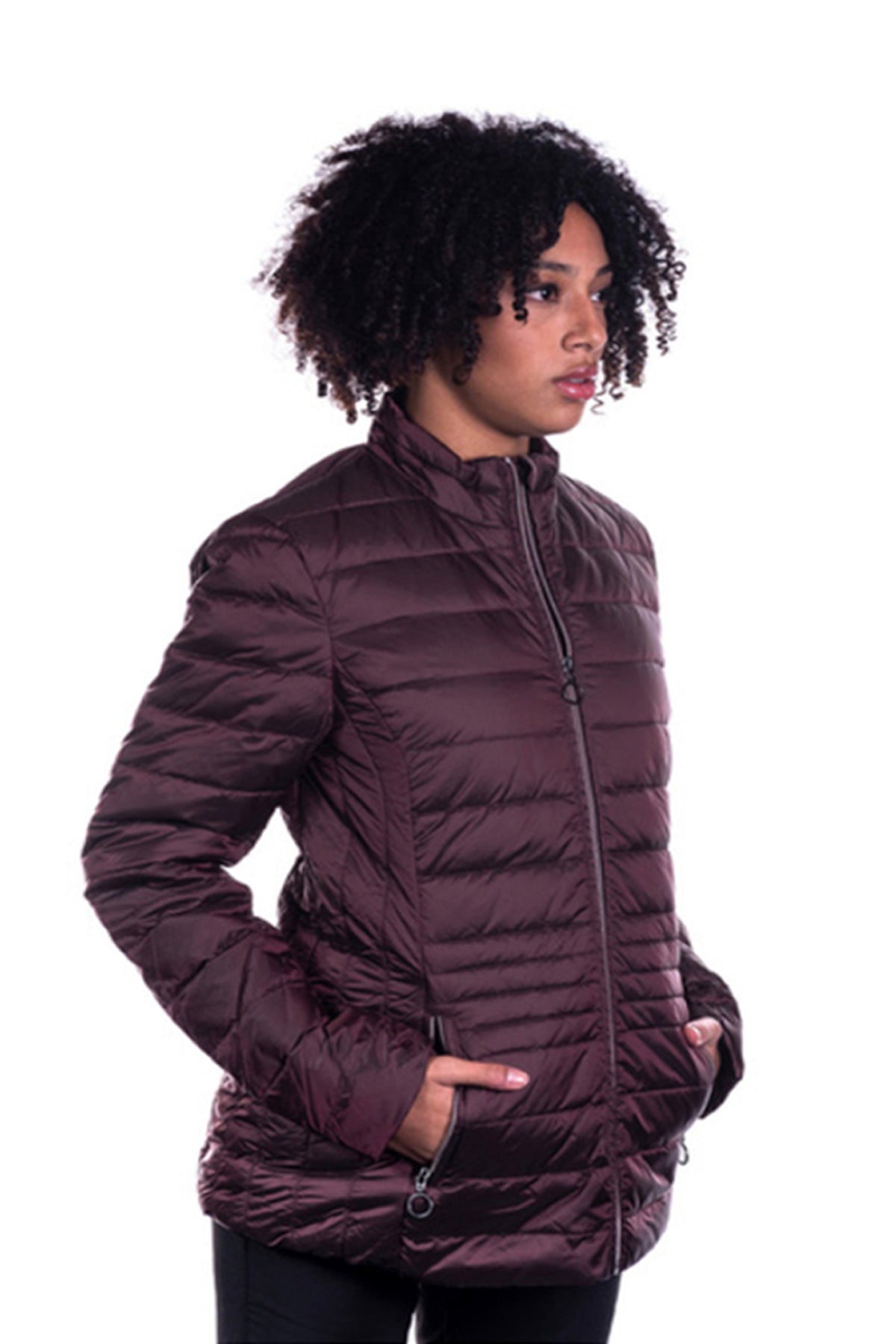 PARKA MUJER KIRA PLUMA NORTHLAND PORTWINE 02-0853376