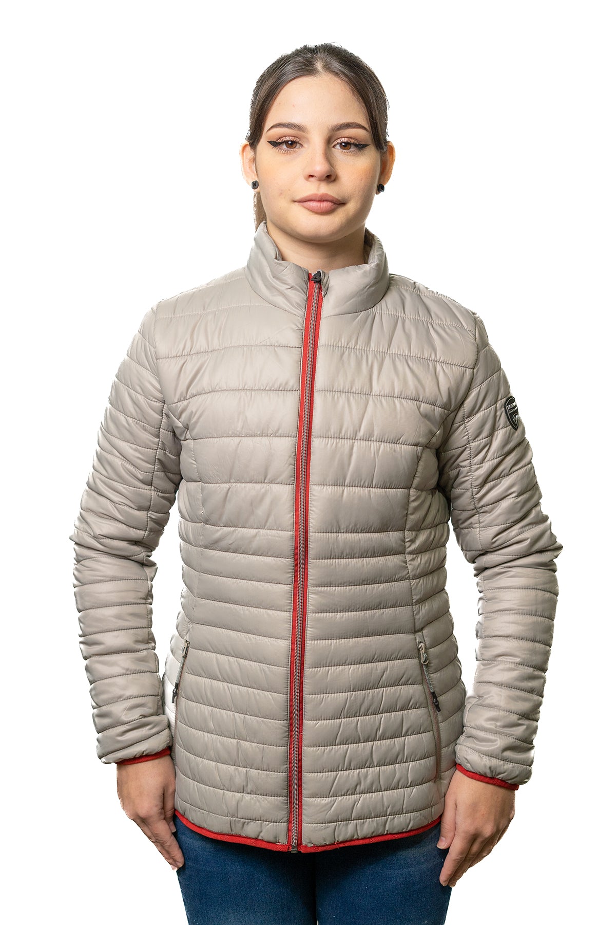 PARKA MUJER NORTHLAND KAILA MICROLOFT SILVER GRANAT 02-0860737