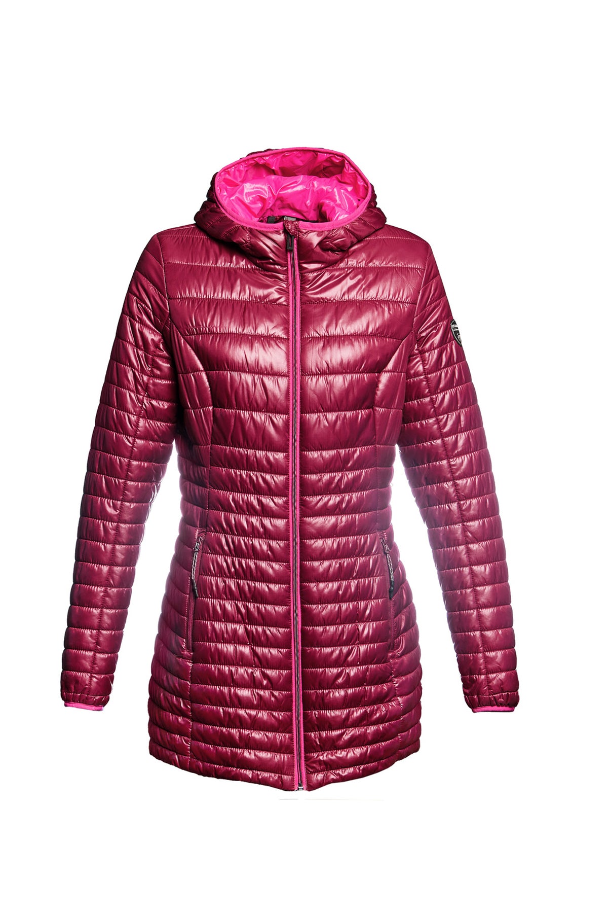 PARKA MUJER NORTHLAND KAILA LARGA MICROLOFT BORDEAUX 02-0860924