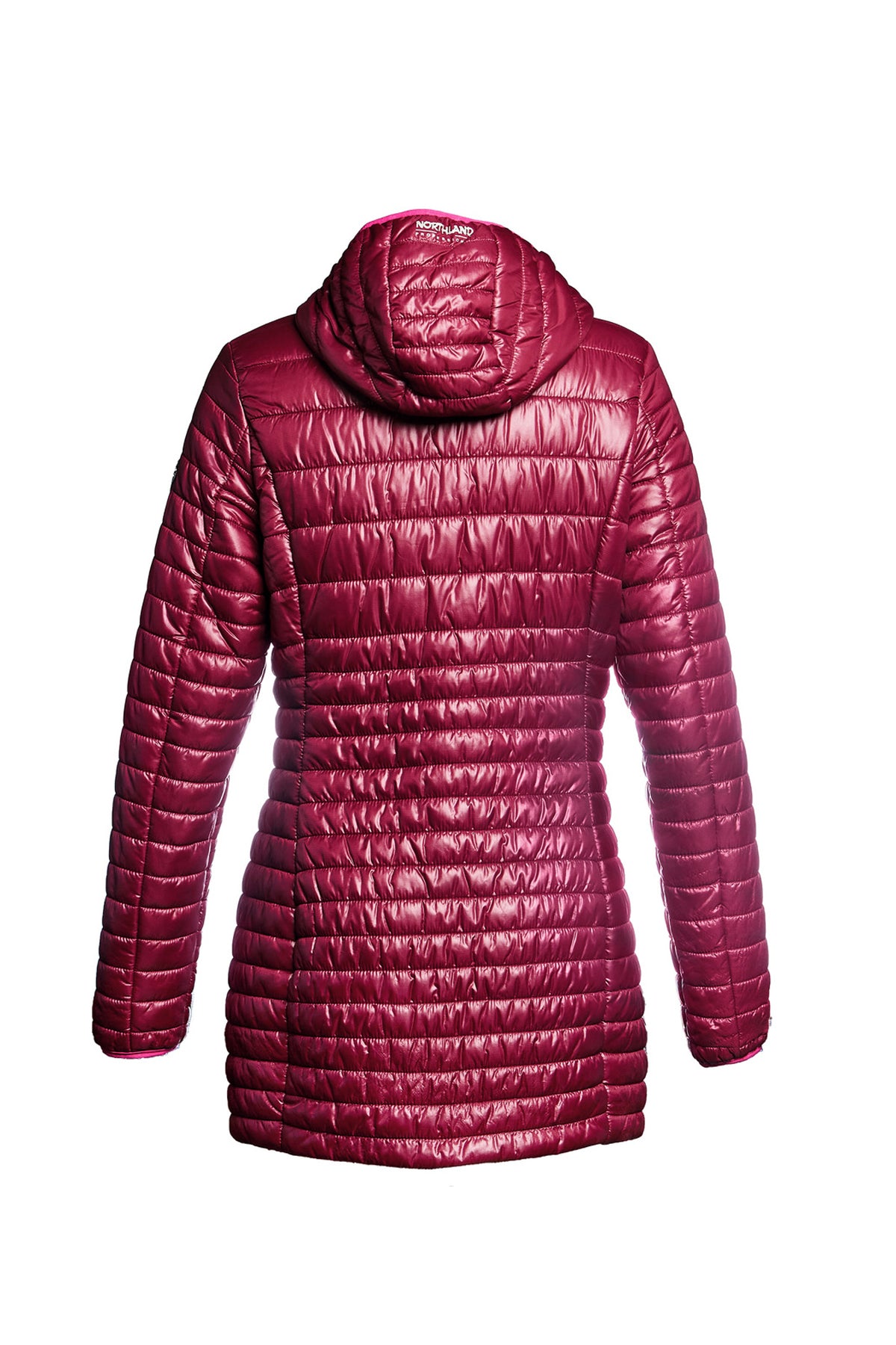 PARKA MUJER NORTHLAND KAILA LARGA MICROLOFT BORDEAUX 02-0860924