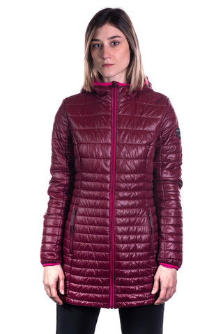 PARKA MUJER NORTHLAND KAILA LARGA MICROLOFT BORDEAUX 02-0860924