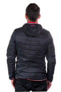 PARKA NORTHLAND HOMBRE NLF KAPUZEN BLACK/RED 02-087241