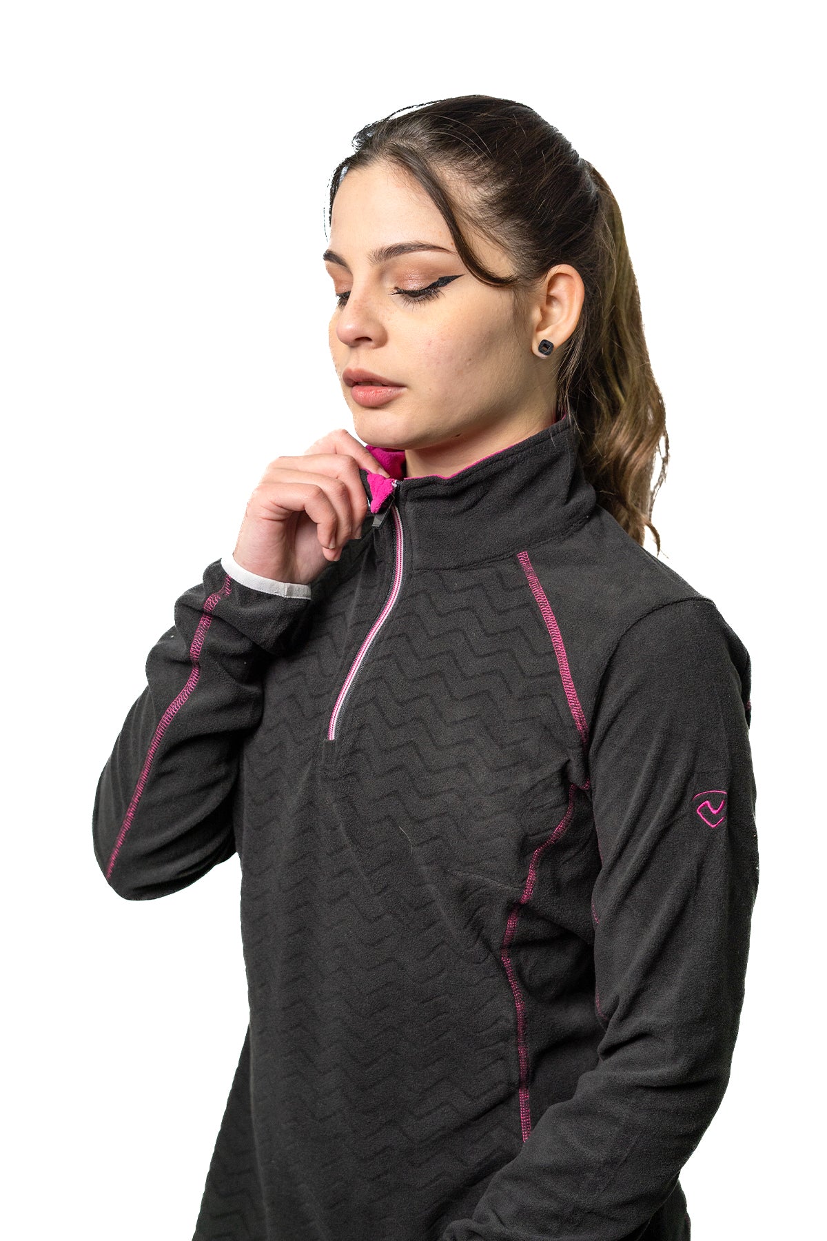 POLERON MUJER NORTHLAND POLAR FASHION FLEECE BLACK 02-089061